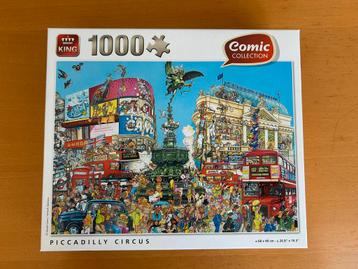 2 legpuzzels van 1000 stukjes King Comic beschikbaar voor biedingen