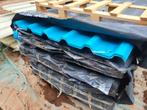 damwand polyester Flowbleu dakplaat lichtdoorlatend, Doe-het-zelf en Verbouw, Kunststof, Blauw, ., Nieuw