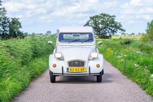 Citroen 2 CV 6 Club, Auto's, Citroën, Bedrijf, Te koop, 2CV, Benzine, Sedan, Handgeschakeld, Origineel Nederlands, Wit, Voorwielaandrijving