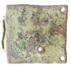 Limoges gespplaat 1100-1200 fabeldier 37x41mm     a116, Ophalen of Verzenden