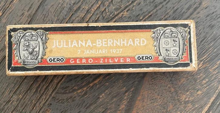 Leuk doosje prinses Juliana en prins Bernard, Verzamelen, Koninklijk Huis en Royalty, Zo goed als nieuw, Overige typen, Nederland