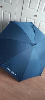Paraplu, groot, Peugeot z.g.a.n., Ophalen of Verzenden, Zo goed als nieuw, Blauw