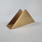 Ferm Living Messing driehoek brieven standaard/servethouder, Ophalen