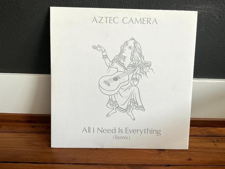 Aztec Camera, 12"-single All I Need Is Everything (1984), Cd's en Dvd's, Vinyl Singles, Zo goed als nieuw, Maxi-single, Pop, 12 inch
