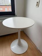 Ronde eettafel wit Ø60cm, Huis en Inrichting, Ophalen, 50 tot 100 cm, Rond, Tot twee personen