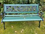 Gietijzeren tuinbank, Tuin en Terras, Ophalen, Gebruikt, Metaal
