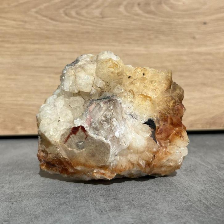 Citrien ruw, Verzamelen, Mineralen en Fossielen, Mineraal, Ophalen of Verzenden