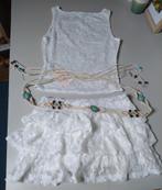 Boho Zomer Set Wit Kant XS/S, Kleding | Dames, Wit, Nieuw, Ophalen of Verzenden, Maat 34 (XS) of kleiner