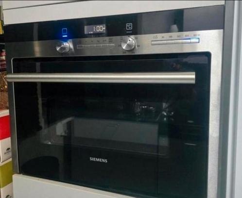 Siemens Combimagnetron, Witgoed en Apparatuur, Magnetrons, Gebruikt, Inbouw, Combimagnetron, 45 tot 60 cm, Crisp, Grill, Hete lucht