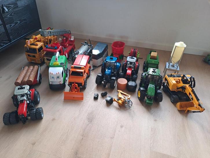 Bruder trekkers, Kinderen en Baby's, Speelgoed | Speelgoedvoertuigen, Gebruikt, Ophalen