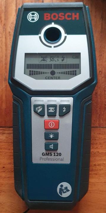 Te huur: Bosch GMS 120 leiding meter zoeker multi zoeker  beschikbaar voor biedingen