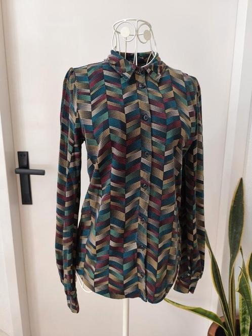 King Louie Maisie Blouse Swag  S, Kleding | Dames, Blouses en Tunieken, Maat 36 (S), Overige kleuren, Ophalen of Verzenden