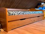 Bed met uitschuifbed - extra slaapplek!, Huis en Inrichting, Slaapkamer | Bedden, Ophalen, Gebruikt, 90 cm, Eenpersoons
