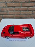 Ferrari F50 Bburago rood schaal 1/18 1995, Hobby en Vrije tijd, Modelauto's | 1:18, Ophalen of Verzenden, Zo goed als nieuw, Auto
