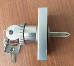 Lipsslot met 2 sleutels, Doe-het-zelf en Verbouw, Hang- en Sluitwerk, Ophalen, Zo goed als nieuw, Rvs, Overige typen