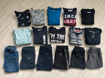 Kledingpakket Jongens Maat 92 - 16 stuks beschikbaar voor biedingen