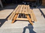 Picknicktafel voor kinderen, Tuin en Terras, Picknicktafels, Ophalen, Gebruikt, Rechthoekig