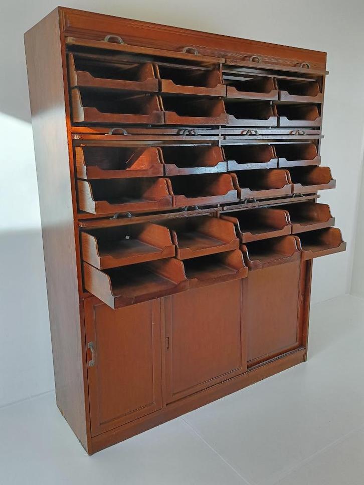 Engelse Vitrinekast winkelkast hamonie – Ca. 1910, Antiek en Kunst, Antiek | Meubels | Kasten, Ophalen