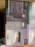 Solar buiten wandlamp, Tuin en Terras, Zonne-energie, Licht-donker-sensor, Minder dan 50 watt, Wandlamp