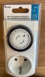 Kopp tijdschakelklok wit mechanisch mini, Ophalen of Verzenden, Nieuw, Schakelaar
