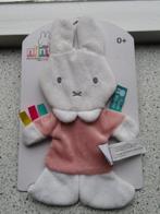 Knisperdoek knuffeldoek Nijntje Miffy merk Tiamo roze wit, Ophalen of Verzenden, Nieuw, Konijn