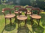 5 antieke thonet/ cosmos stoelen, Antiek en Kunst, Ophalen of Verzenden