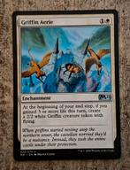 Griffin Aerie - Magic the Gathering, Verzenden, Gebruikt, Losse kaart