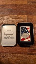 Harley davidson americana zippo, Ophalen of Verzenden, Nieuw, Aansteker