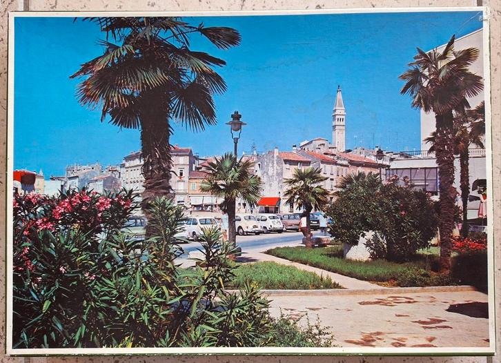 Hema Landen Puzzel 1000st Joegoslavië Rovinj, Hobby en Vrije tijd, Denksport en Puzzels, Gebruikt, 500 t/m 1500 stukjes, Ophalen of Verzenden