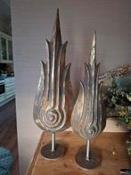 Houten Ornamenten op Voet - Set van 2, Ophalen of Verzenden, Nieuw