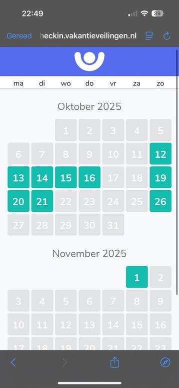 EntreeTicket slagharen geldig tot en met 26 oktober beschikbaar voor biedingen