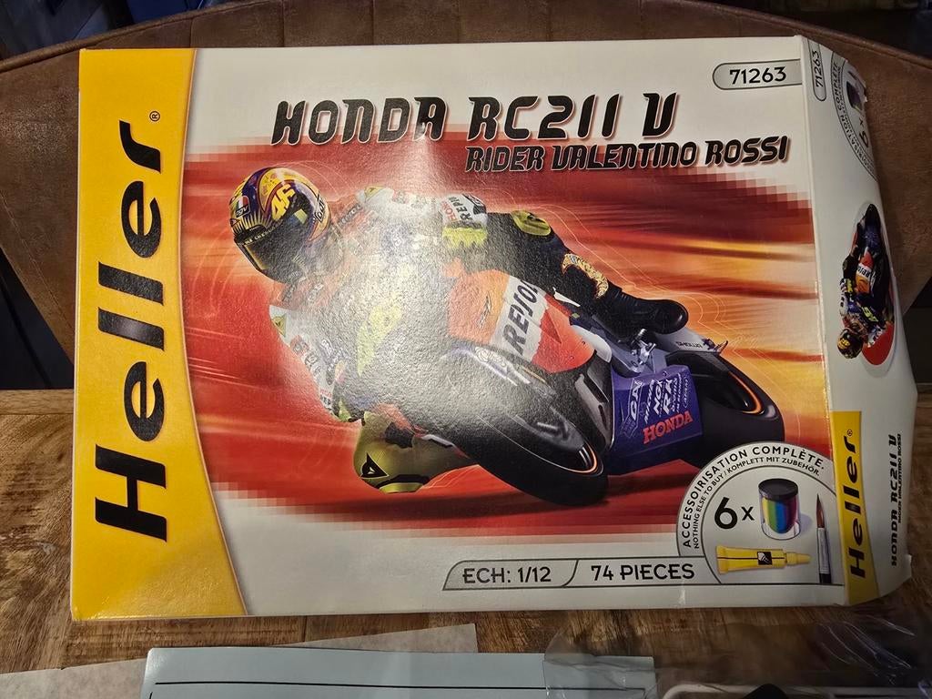 Heller Honda RC211 V, Ophalen of Verzenden, Motor, Overige merken