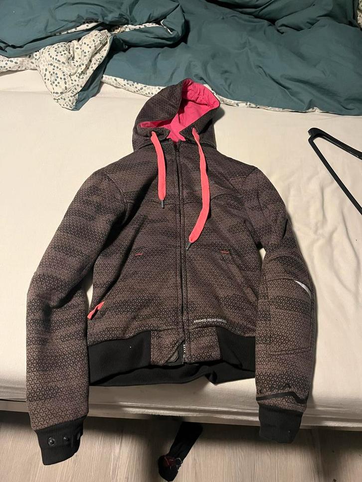 Macna Motorhoodie Dames Maat S / 36, Motoren, Kleding | Motorkleding, Jas | textiel, Dames, Tweedehands, Ophalen