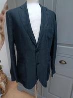 Linnen colbert, Kleding | Heren, Kostuums en Colberts, Maat 52/54 (L), Blauw, Ophalen of Verzenden, Zo goed als nieuw