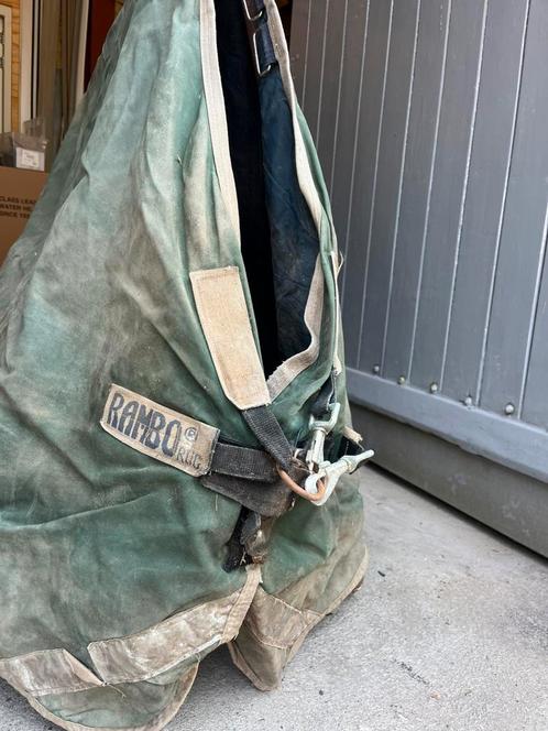 Rambo regendeken 0 gr 6.0, Dieren en Toebehoren, Paarden en Pony's | Dekens en Dekjes, Gebruikt, Ophalen of Verzenden