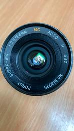 Porst groothoek lens  MC  in perfecte staat lichtsterk 2.8, Audio, Tv en Foto, Fotografie | Lenzen en Objectieven, Gebruikt, Ophalen of Verzenden