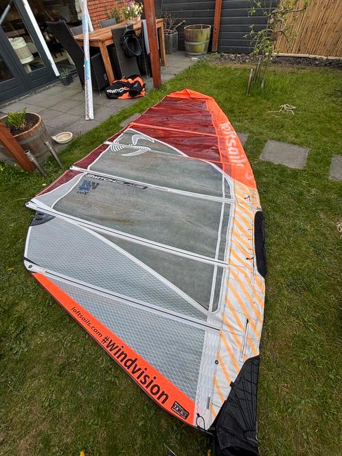 Loftsails Switch Blade 7.8 2018, Watersport en Boten, Windsurfen, Gebruikt, Zeil, Minder dan 250 cm, Met draagtas, 7 m² of meer