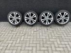 Origineel Breedset 18” Mercedes C-klasse W205 Continental, Ophalen, 18 inch, Gebruikt, Banden en Velgen