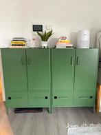 IKEA IDÅSEN GREEN CABINETS, Ophalen, Zo goed als nieuw