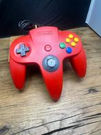 Nintendo 64 Controller - Rood, Spelcomputers en Games, Gebruikt, Overige genres, 1 speler, Ophalen of Verzenden