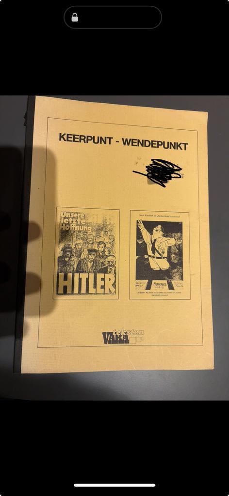 Keerpunt – Wendepunkt,  29 april 1982, boek, wo2, oorlog, Boeken, Geschiedenis | Stad en Regio, Zo goed als nieuw, Verzenden