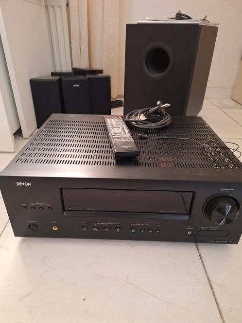 Denon AVR-1312 reciever 5.1 surround set, Audio, Tv en Foto, Home Cinema-sets, Gebruikt, Overige spelers, 5.1-systeem, 70 watt of meer