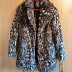 Geisha luipaard print fluffy jas maat 38, Kleding | Dames, Geisha, Ophalen of Verzenden, Zo goed als nieuw, Maat 38/40 (M)