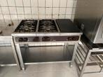 Horeca Gasfornuis 6 pits + 2 warmhoudplaten, Zakelijke goederen, Horeca | Keukenapparatuur, Ophalen, Gebruikt, Fornuis, Frituur en Grillen
