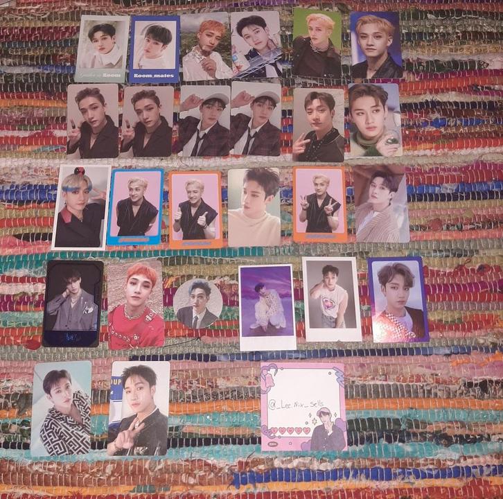 Stray kids bang chan photocards set voor €120 ( kpop ), Cd's en Dvd's, Cd's | Wereldmuziek, Zo goed als nieuw, Aziatisch, Ophalen of Verzenden
