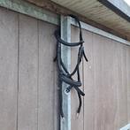 F.R.A bitloos hoofdstel kaakgekruisd full zwart, Dieren en Toebehoren, Paarden en Pony's | Hoofdstellen en Tuigage, Ophalen of Verzenden