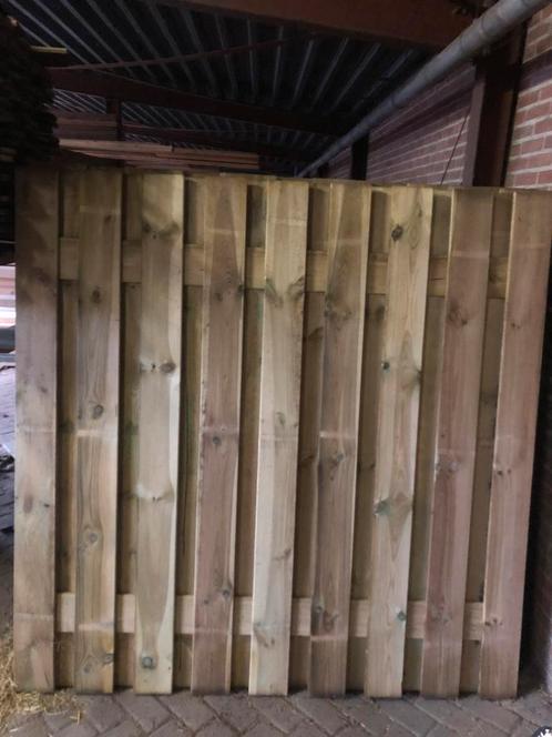 Nieuwe tuinschermen 19 planks, Tuin en Terras, Tuinschermen, Nieuw, Hout, Ophalen