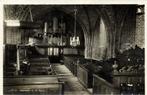 Ulrum. Interieur N.H. Kerk - 1935? gelopen, Verzamelen, Ophalen of Verzenden, Voor 1920, Gelopen, Noord-Brabant
