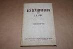 Boek - Scheepsmotoren - J.C. Piek, Boeken, Ophalen of Verzenden, Gelezen, Bouwkunde