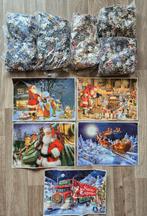 Kerstpuzzels 5 x1000 stukjes, Ophalen of Verzenden, 500 t/m 1500 stukjes, Gebruikt, Legpuzzel
